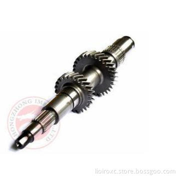 high speed gear shaft Alloy Steel Forgings 20CrMnMo , EF +